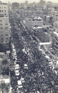 200 mil palestinos no funeral do Sheik Ahmed Yassin em Gaza